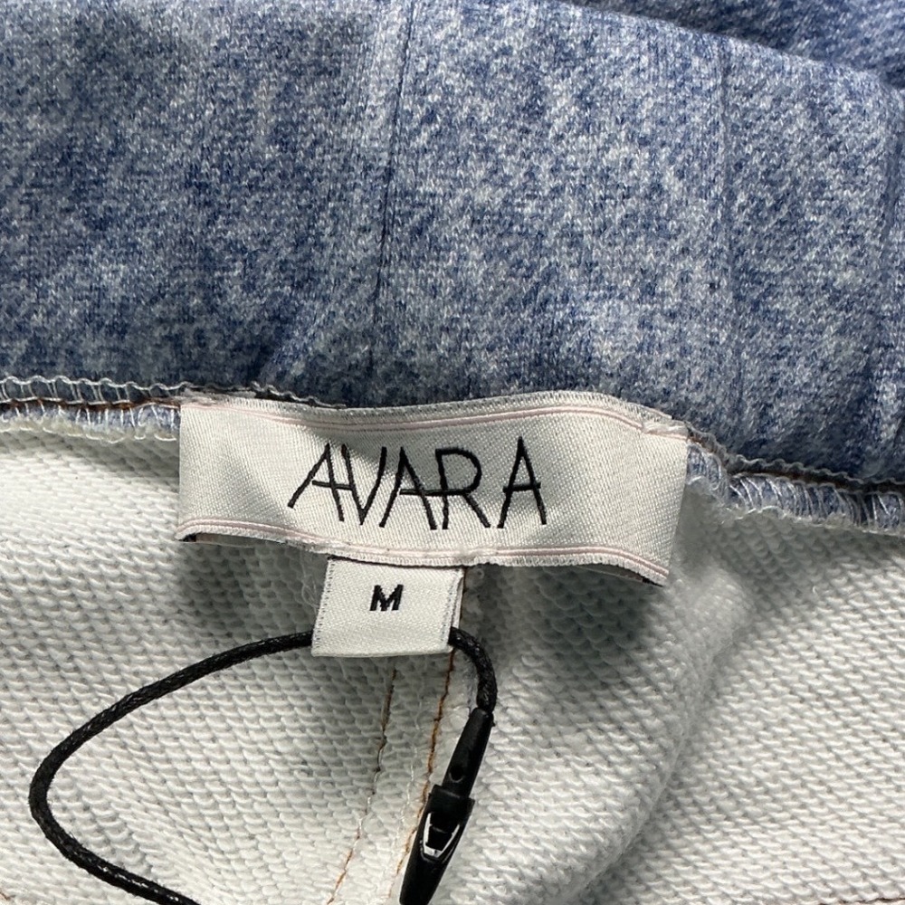 Avara Maeve Cotton Wide Leg Pull On Pants Women Medium Denim Blue New With Tags - Picture 9 of 10